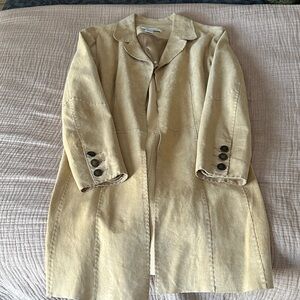 Coldwater Creek Beige Trench Coat